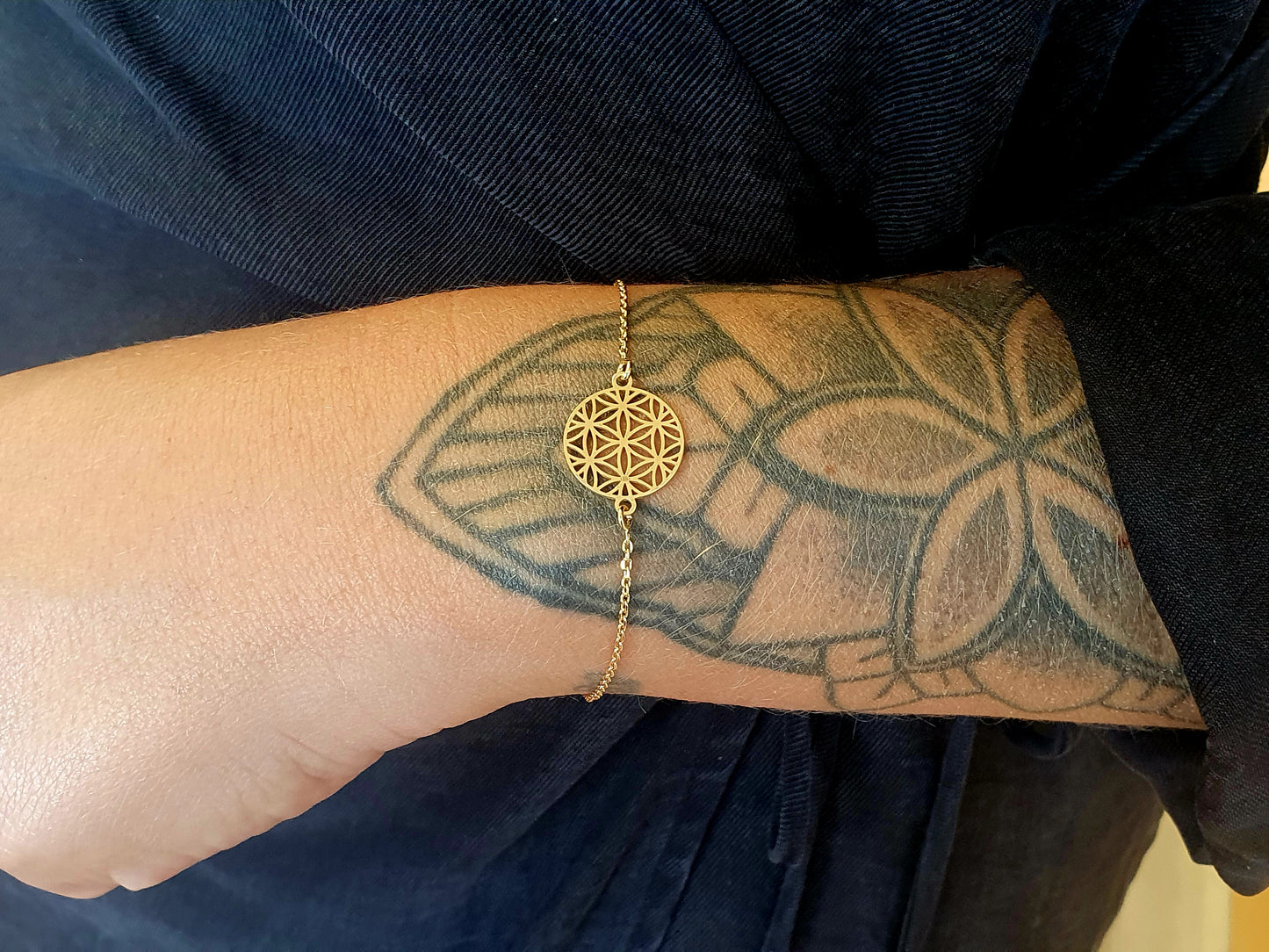 Bracelet fleur de vie Isis