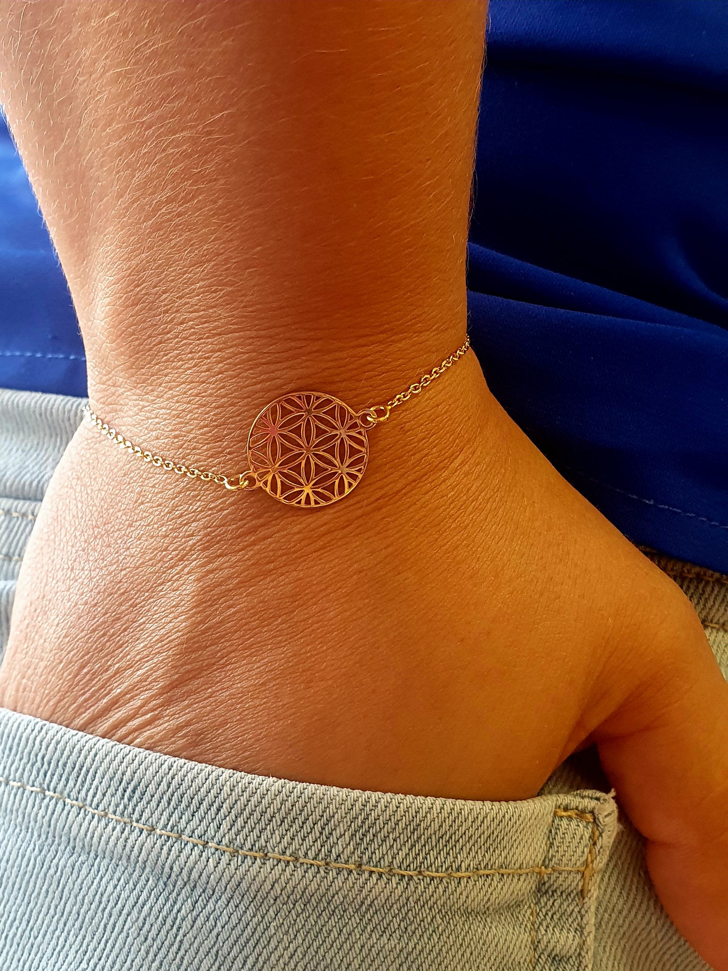 Bracelet fleur de vie Isis