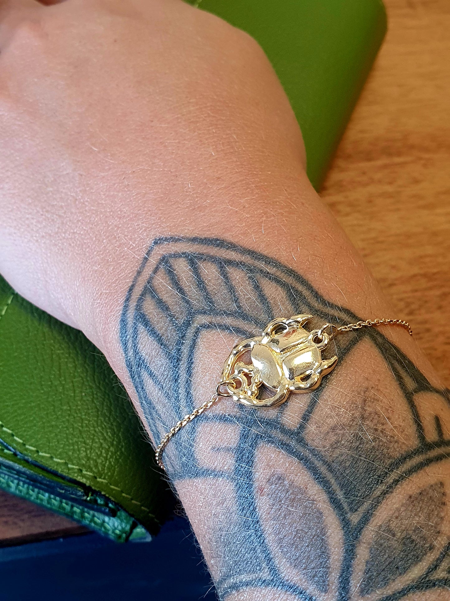 Bracelet scarabée Cléopâtre