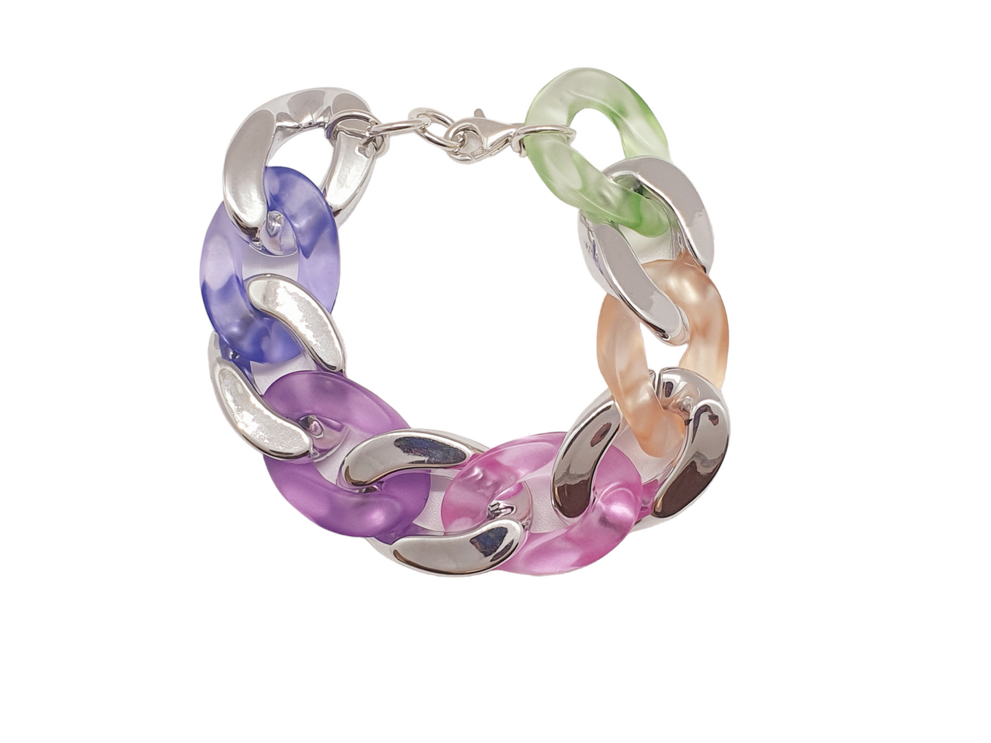 Bracelets gros maillons Abby