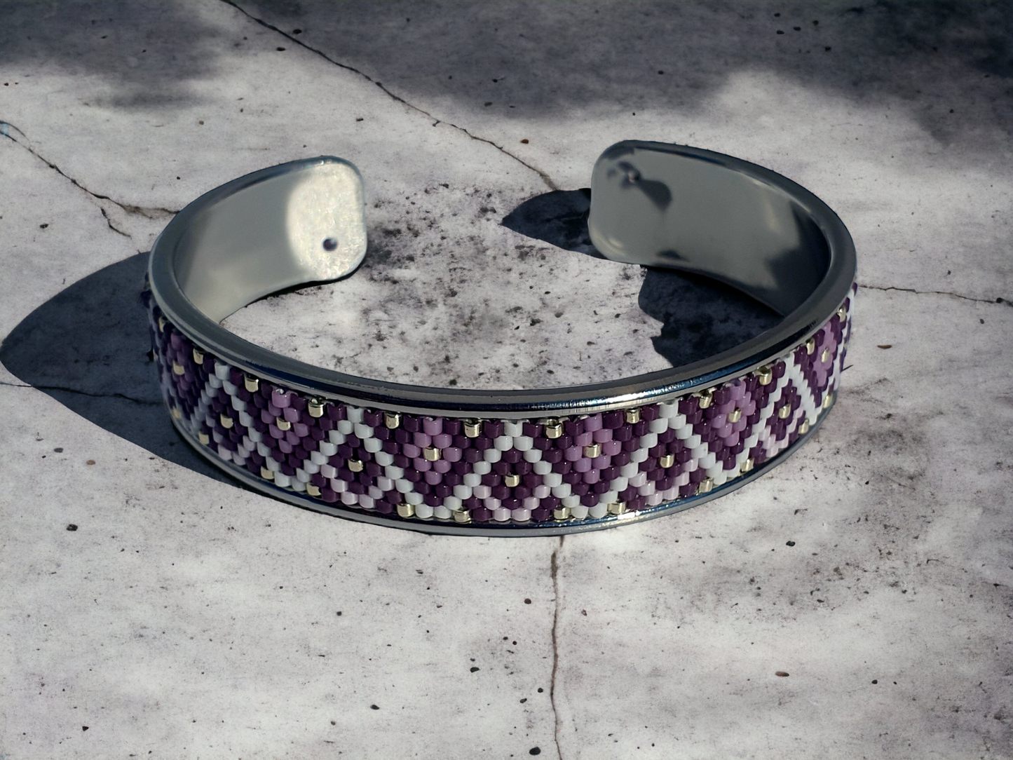 bracelet tissé Lilia