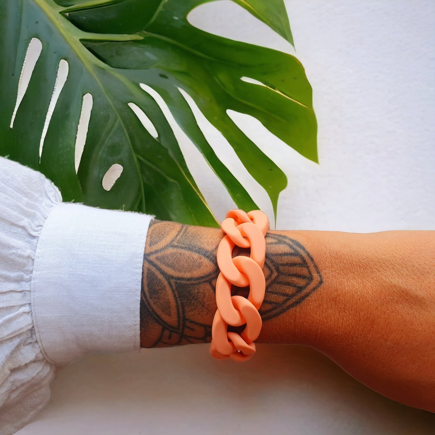 Bracelets gros maillons Abby