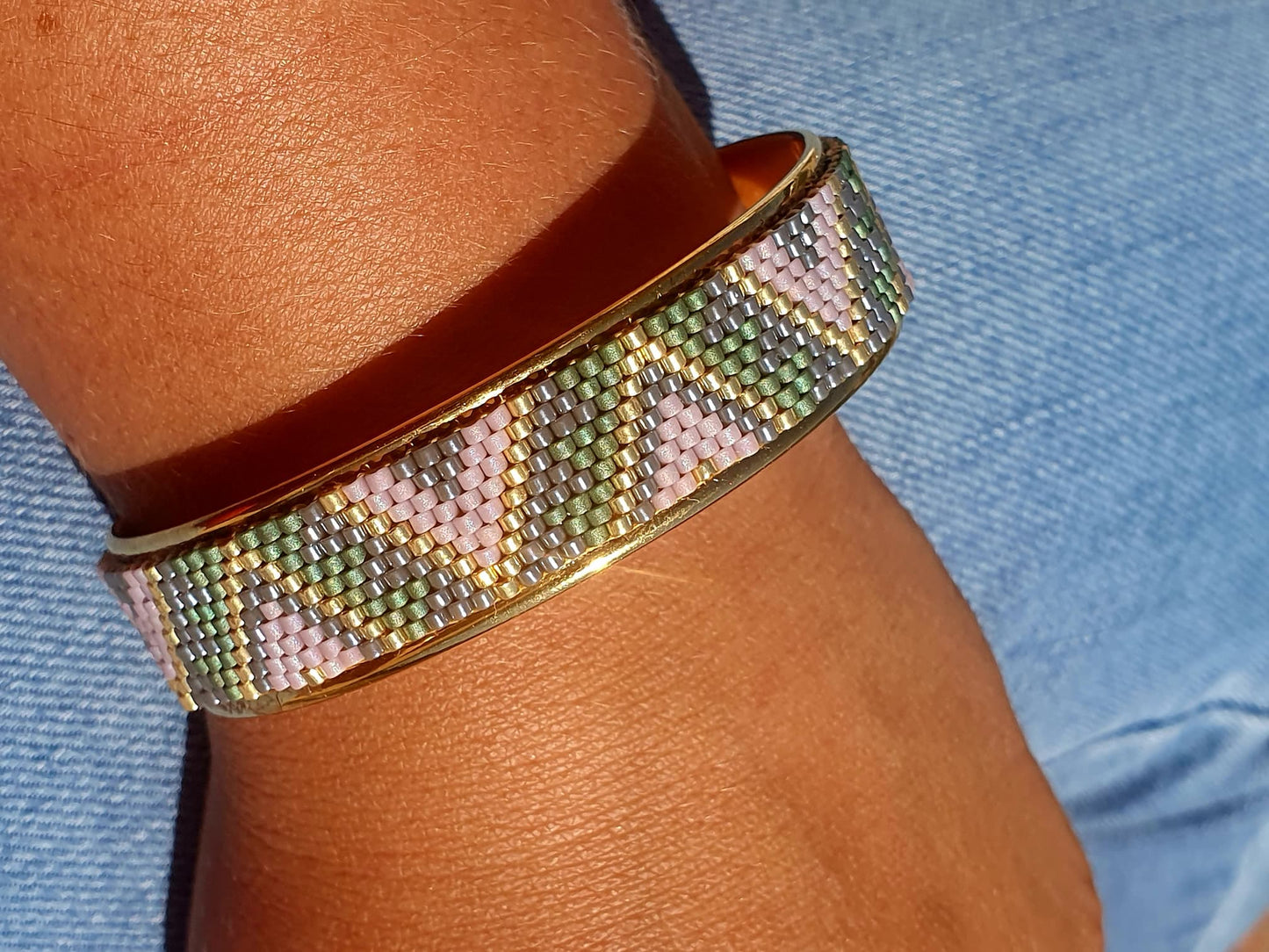 Bracelet tissé Luna