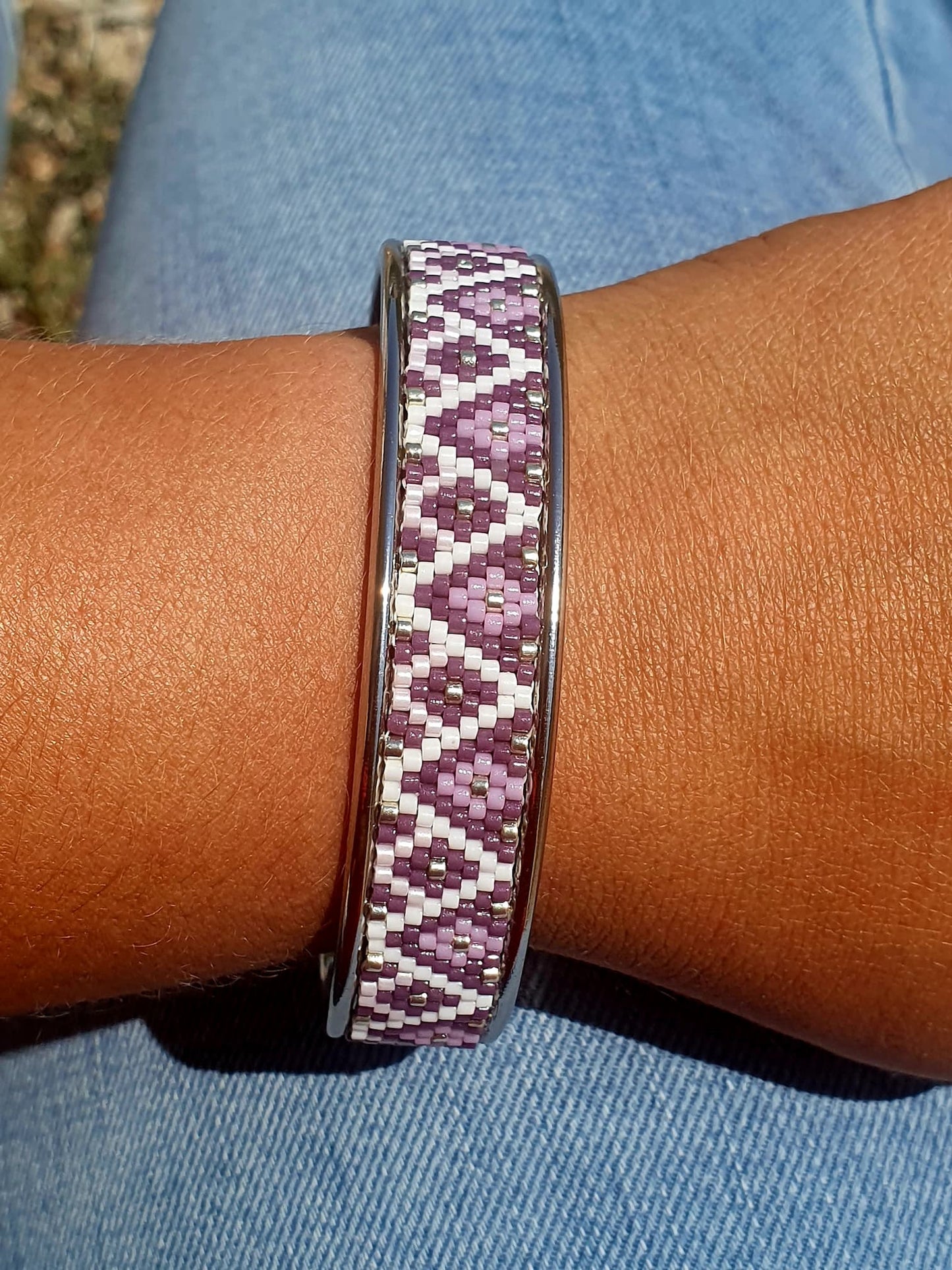 bracelet tissé Lilia