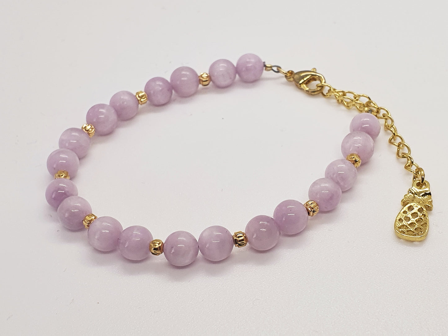 Bracelet pierre Kunsite