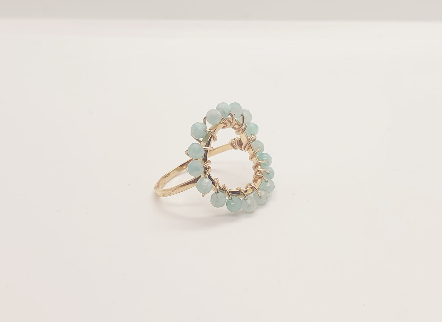 Bague NAÏA amazonite