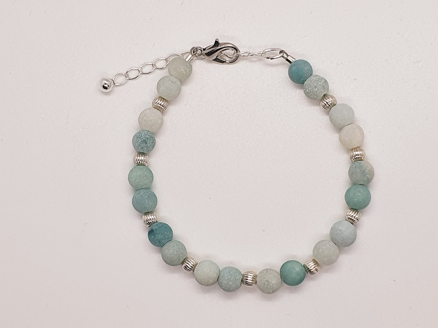 bracelet pierre Amazonite