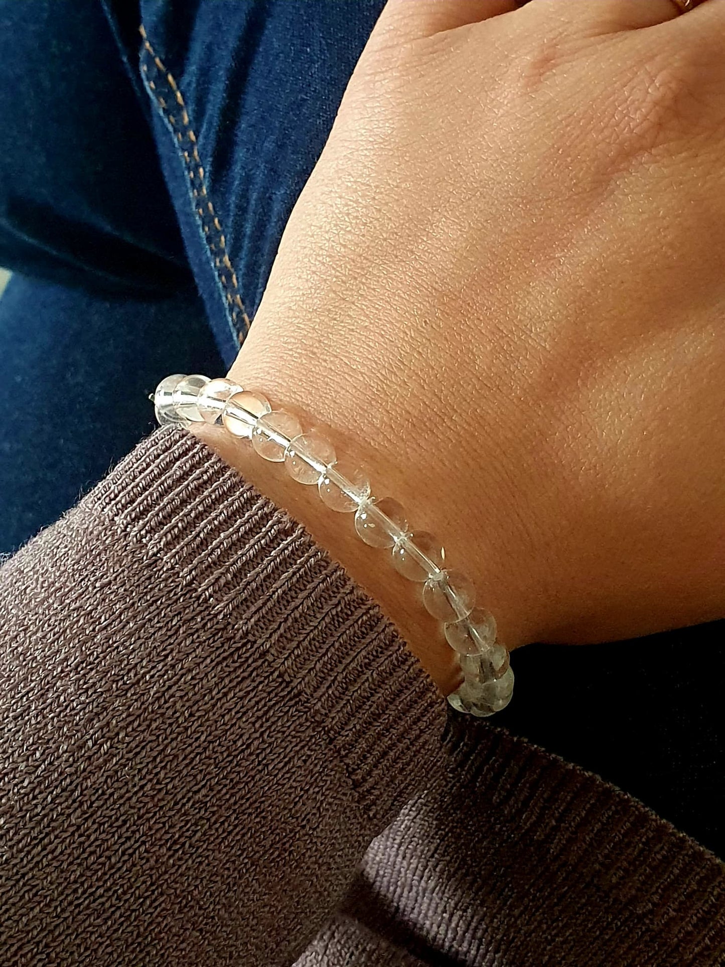 Bracelet cristal de roche