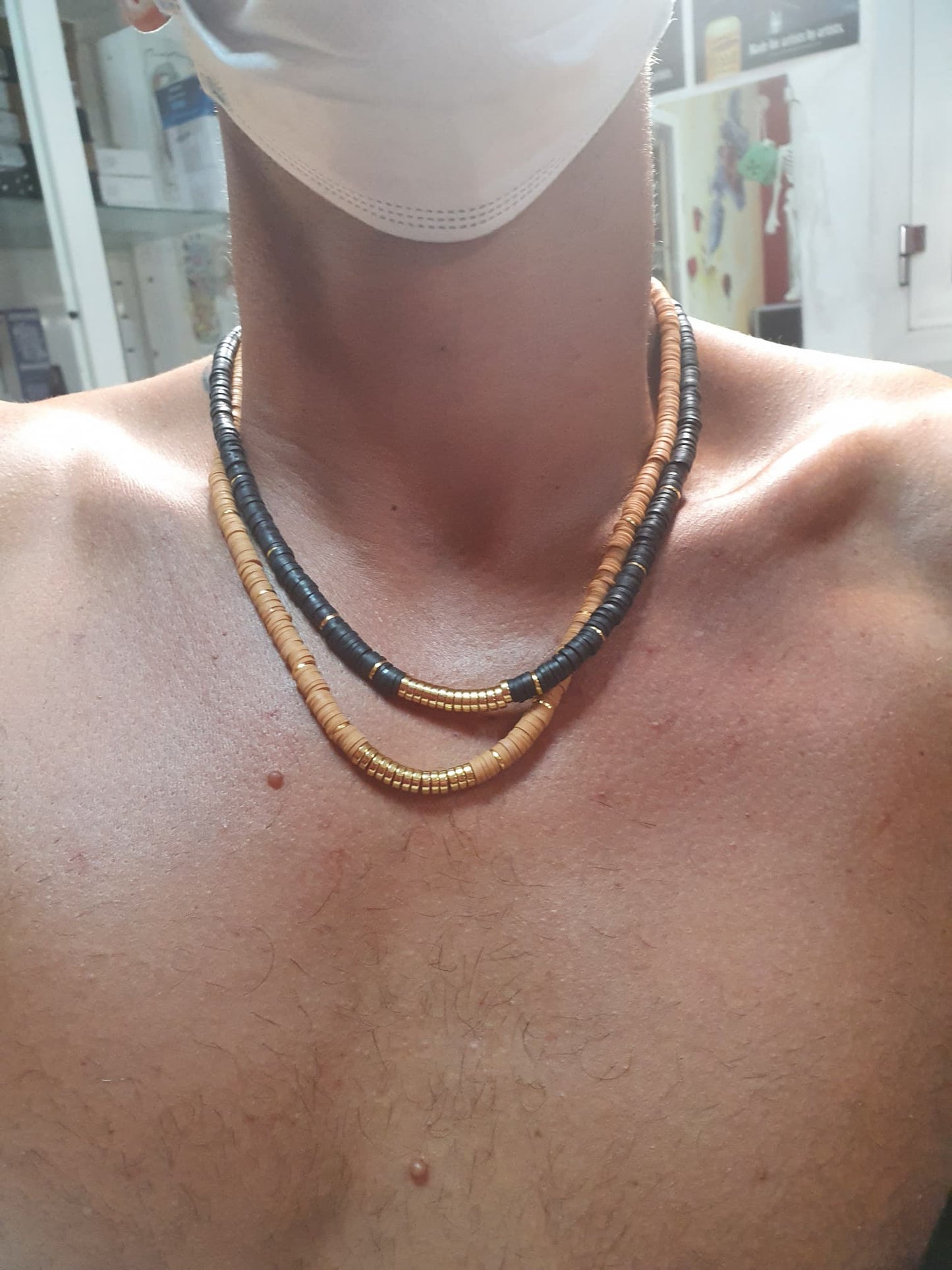 Collier heishi