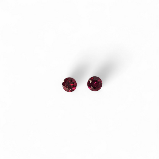 Grenat Rhodolite (paire)