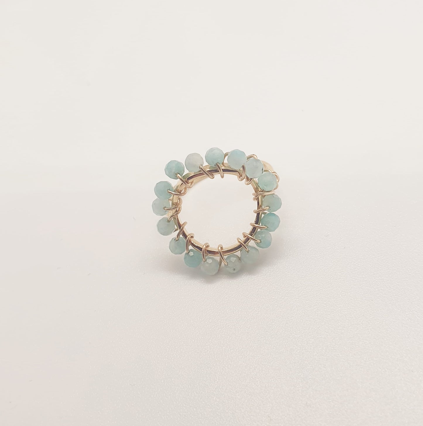 Bague NAÏA amazonite